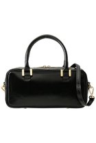 【アルアバイル/allureville】のエナメルボストン 人気、トレンドファッション・服の通販 founy(ファニー) ファッション Fashion レディースファッション Fashion for Women バッグ Bags エナメル Patent Leather コンパクト Compact, Small Size シンプル Simple, Minimal トレンド Trend, Trending Now ボストン Boston ボストンバッグ Boston Bag, Retro Bag エレガント 上品 Elegant thumbnail ブラック|ID: prp329100004890987 ipo3291000000036556834