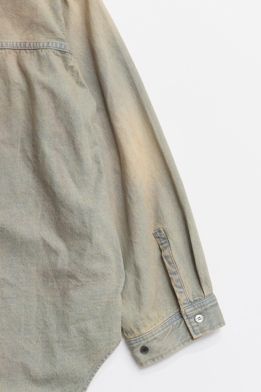 【プランク プロジェクト/PRANK PROJECT】のデニムフーディシャツ 人気、トレンドファッション・服の通販 founy(ファニー) 　ファッション　Fashion　レディースファッション　Fashion for Women　トップス・カットソー　Cut & Sew Tops　シャツ・ブラウス・オフィスカジュアル　Elegant Blouses & Button-Ups　おすすめ　Recommended / Our Picks　インナー　Innerwear　キャミソール　Camisole, Spaghetti Strap Top　ジャケット　Jacket, Outerwear　スリーブ　Sleeve, Long Sleeve / Short Sleeve　デニム　Denim, Jeans Material　ブルゾン　Blouson, Bomber Jacket　ランダム　Random, Irregular　レース　Lace, Lace Fabric　ロング　Long, Long-Length　ヴィンテージ　Vintage Style　other-8|ID: prp329100004890996 ipo3291000000036556907