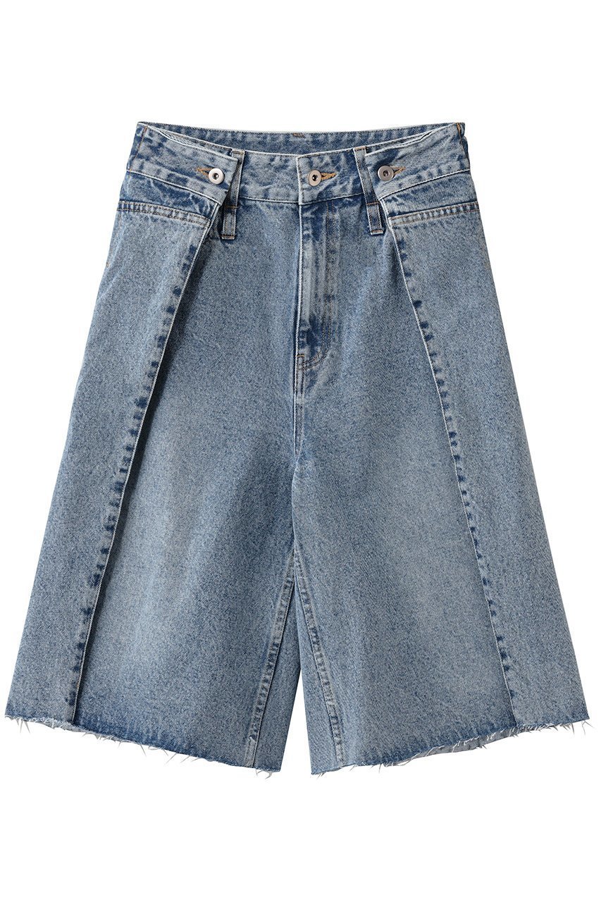 【プランク プロジェクト/PRANK PROJECT】のデニムハーフパンツ インテリア・キッズ・メンズ・レディースファッション・服の通販 founy(ファニー) 　ファッション　Fashion　レディースファッション　Fashion for Women　パンツ　Pants & Trousers　ショートパンツ・ハーフパンツ　High-Waisted & Relaxed Shorts　おすすめ　Recommended / Our Picks　シューズ　Shoes, Footwear　デニム　Denim, Jeans Material　BLU(ブルー)|ID: prp329100004891007 ipo3291000000036556998