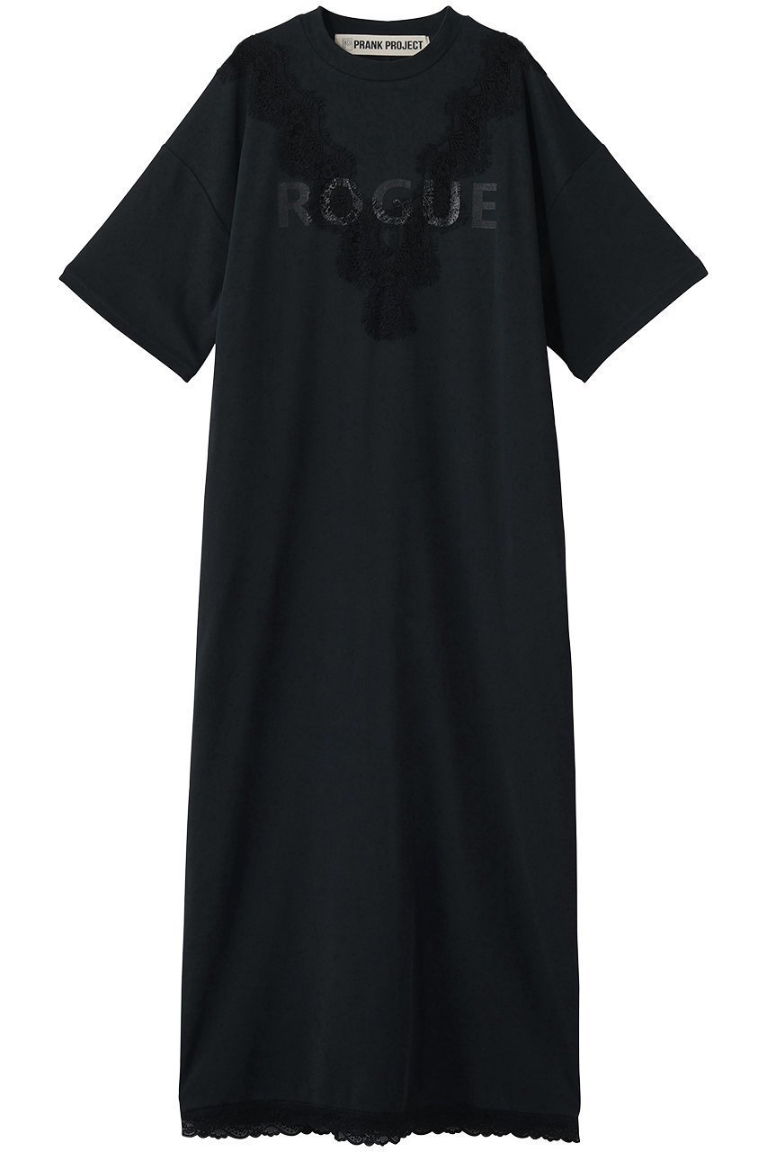 【プランク プロジェクト/PRANK PROJECT】のROGUEマキシワンピース 人気、トレンドファッション・服の通販 founy(ファニー) 　ファッション　Fashion　レディースファッション　Fashion for Women　ワンピース　Dresses　チュニック　Tunic Tops & Dresses　マキシ丈ワンピース・ロングドレス　Maxi Dresses / Long One-Pieces　ジャケット　Jacket, Outerwear　チュニック　Tunic, Long Top　デニム　Denim, Jeans Material　ピーチ　Peach, Soft Touch　ブルゾン　Blouson, Bomber Jacket　プリント　Print, Printed Pattern　ポケット　Pocket, Pocket Detail　マキシ　Maxi, Full Length　レース　Lace, Lace Fabric　ロング　Long, Long-Length　 other-1|ID: prp329100004891015 ipo3291000000036557100