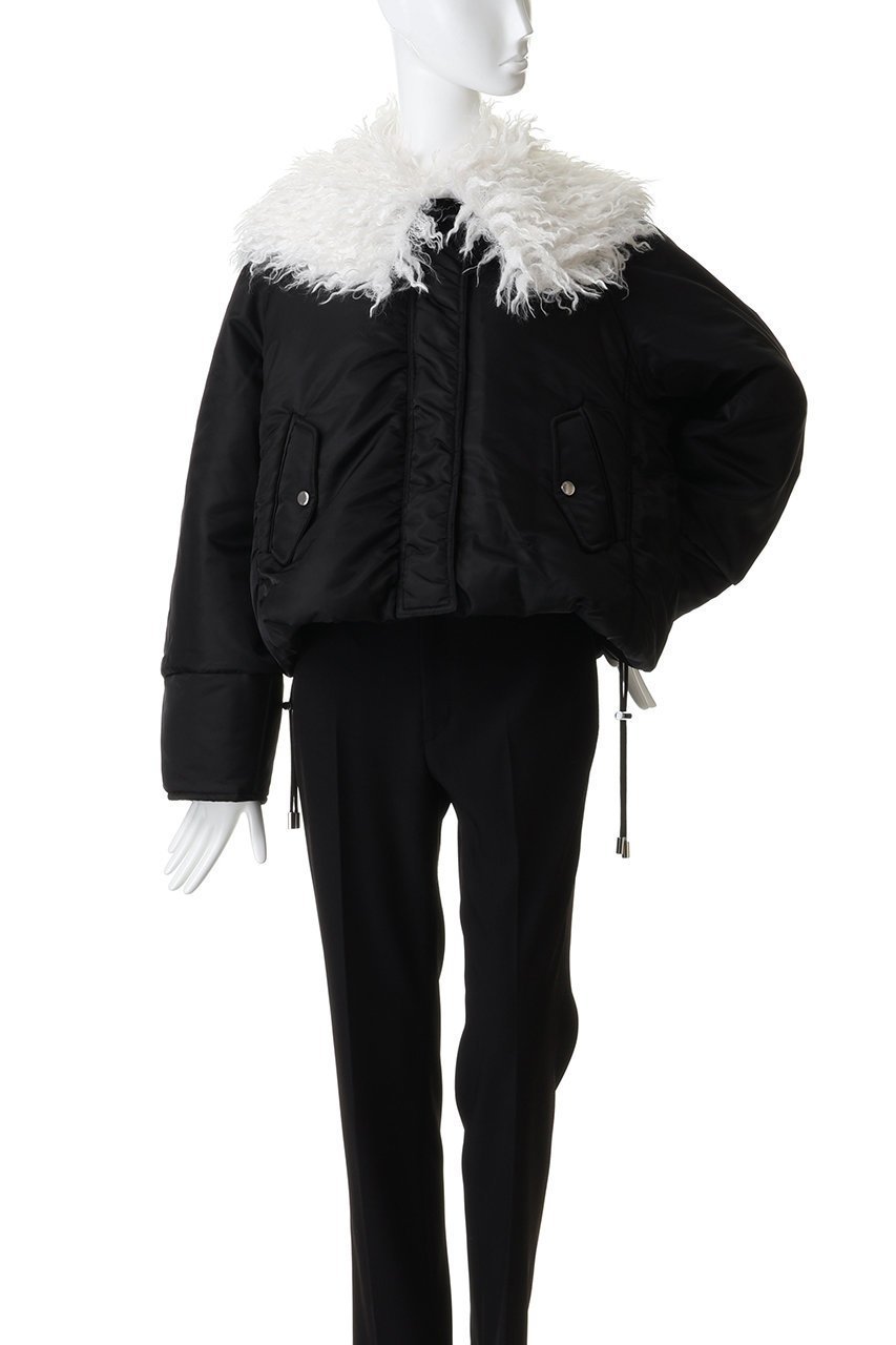 【メゾンスペシャル/MAISON SPECIAL】のFur Collar Padded Blouson/中綿ブルゾン 大人の最旬トレンドファッション＆コーディネート founy(ファウニー) 　ファッション　Fashion　レディースファッション　Fashion for Women　アウター　Coat / Outerwear Collection　レディースジャケット・軽アウター　Jackets　ブルゾンジャケット・スポーティアウター　Blouson Jackets　ショート　Short, Short Length　ジャケット　Jacket, Outerwear　バルーン　Balloon, Balloon Silhouette　ブルゾン　Blouson, Bomber Jacket　冬　Winter / This Winter　other-2|ID: prp329100004891017 ipo3291000000036730262