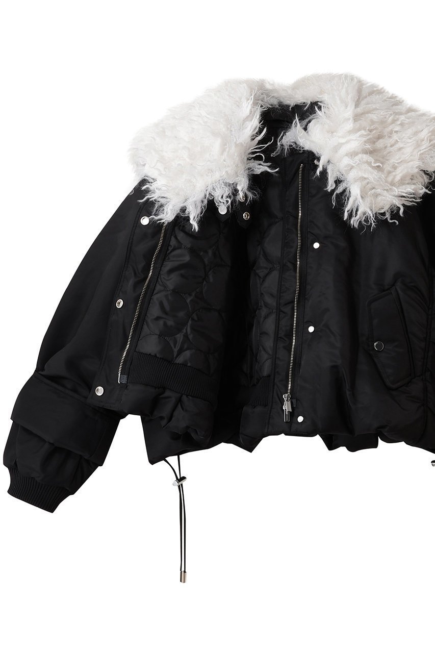 【メゾンスペシャル/MAISON SPECIAL】のFur Collar Padded Blouson/中綿ブルゾン 大人の最旬トレンドファッション＆コーディネート founy(ファウニー) 　ファッション　Fashion　レディースファッション　Fashion for Women　アウター　Coat / Outerwear Collection　レディースジャケット・軽アウター　Jackets　ブルゾンジャケット・スポーティアウター　Blouson Jackets　ショート　Short, Short Length　ジャケット　Jacket, Outerwear　バルーン　Balloon, Balloon Silhouette　ブルゾン　Blouson, Bomber Jacket　冬　Winter / This Winter　other-6|ID: prp329100004891017 ipo3291000000036730266