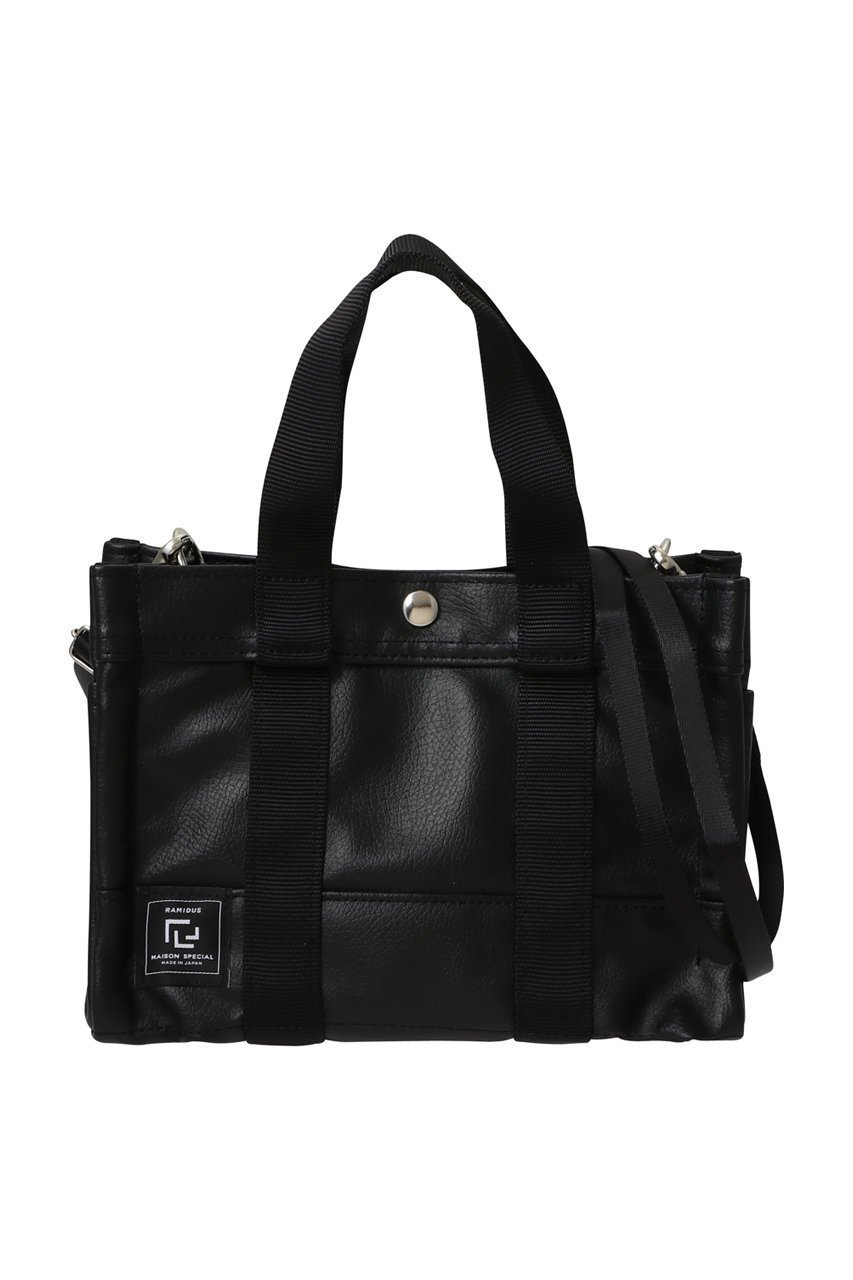 【メゾンスペシャル/MAISON SPECIAL】の【UNISEX】【RAMIDUS】Collaboration 2WAY TOTE BAG (XS) 大人の最旬トレンドファッション＆コーディネート founy(ファウニー) 　ファッション　Fashion　レディースファッション　Fashion for Women　バッグ　Bags　ユニセックス　Unisex, Genderless　ボックス　Boxy, Box Shape　ラップ　Wrap, Wrap Design　リアル　Real, Realistic　軽量　Lightweight, Ultra Light　 other-1|ID: prp329100004891023 ipo3291000000036557162