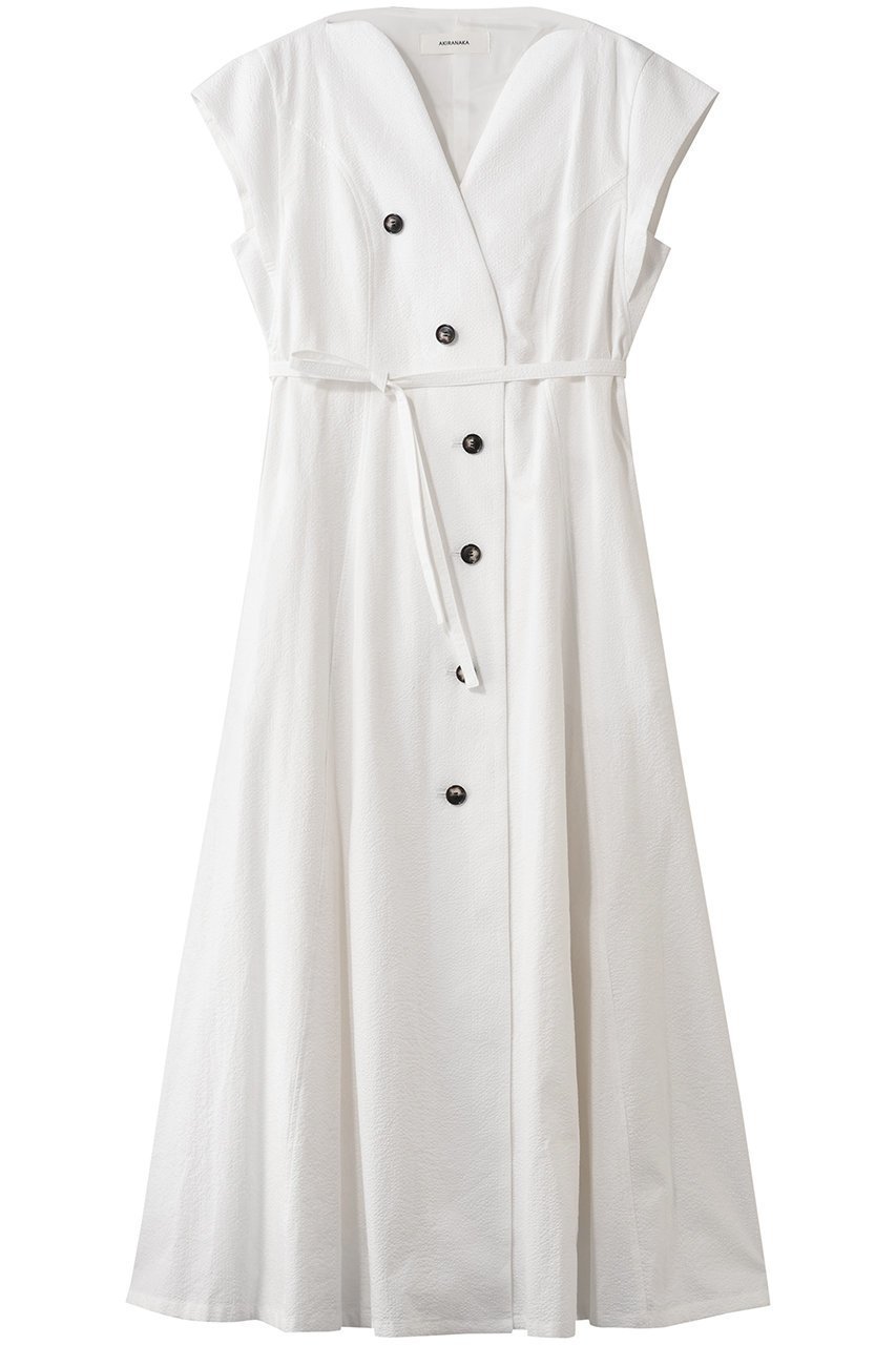 【アキラナカ/AKIRANAKA】のSesilia アシンメトリー パネル ドレス インテリア・キッズ・メンズ・レディースファッション・服の通販 founy(ファニー) 　ファッション　Fashion　レディースファッション　Fashion for Women　ワンピース　Dresses　フォーマル・パーティードレス・結婚式用ドレス　Elegant & Casual Dresses　チュニック　Tunic Tops & Dresses　アシンメトリー　Asymmetrical Style　エレガント 上品　Elegant　チュニック　Tunic, Long Top　デコルテ　Décolleté, Neckline　ドレス　Dress, One-Piece　バランス　Balance, Style Balance　モダン　Modern, Contemporary　リラックス　Relax, Relaxed Fit　ロング　Long, Long-Length　羽織　Haori, Light Jacket　ホワイト|ID: prp329100004891031 ipo3291000000036557236