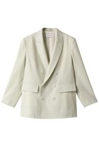 【ヒューエルミュージアム/hueLe Museum】の【STUMBLY】 Double Breasted Jacket ライトグリーン|ID: prp329100004891046 ipo3291000000036557357