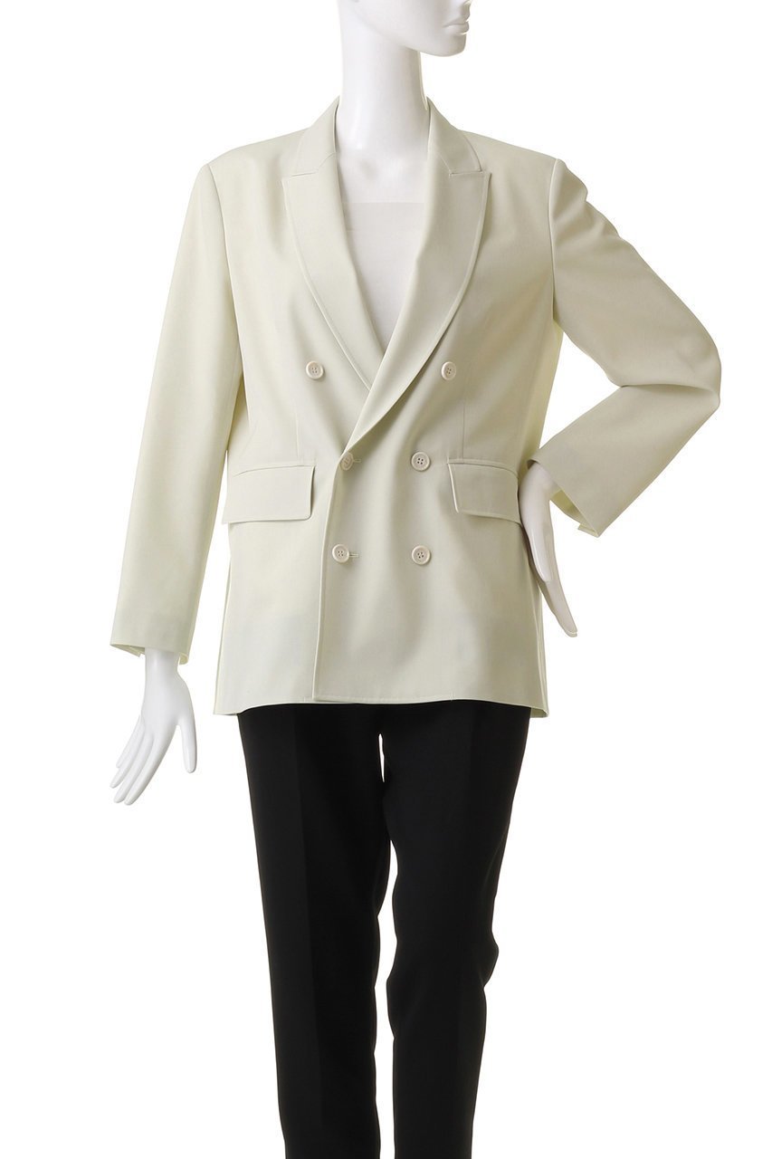 【ヒューエルミュージアム/hueLe Museum】の【STUMBLY】 Double Breasted Jacket 人気、トレンドファッション・服の通販 founy(ファニー) 　ファッション　Fashion　レディースファッション　Fashion for Women　アウター　Coat / Outerwear Collection　レディースジャケット・軽アウター　Jackets　カッティング　Cutting Detail　シンプル　Simple, Minimal　ジャケット　Jacket, Outerwear　other-2|ID: prp329100004891046 ipo3291000000036557358