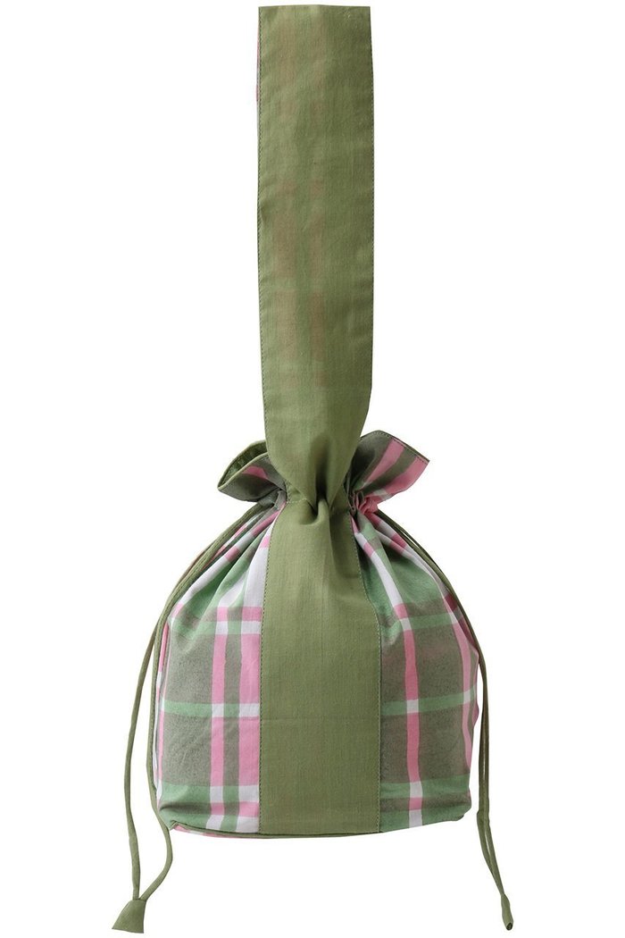 【エスゼット ブロックプリント/SZ Blockprints】のTARTAN ダンプリングバッグ インテリア・キッズ・メンズ・レディースファッション・服の通販 founy(ファニー) https://founy.com/ ファッション Fashion レディースファッション Fashion for Women バッグ Bags ギャザー Gathered, Ruffled チェック Check, Plaid, Tartan フェミニン Feminine, Girly プリント Print, Printed Pattern 旅行 Travel |ID: prp329100004891054 ipo3291000000036886335