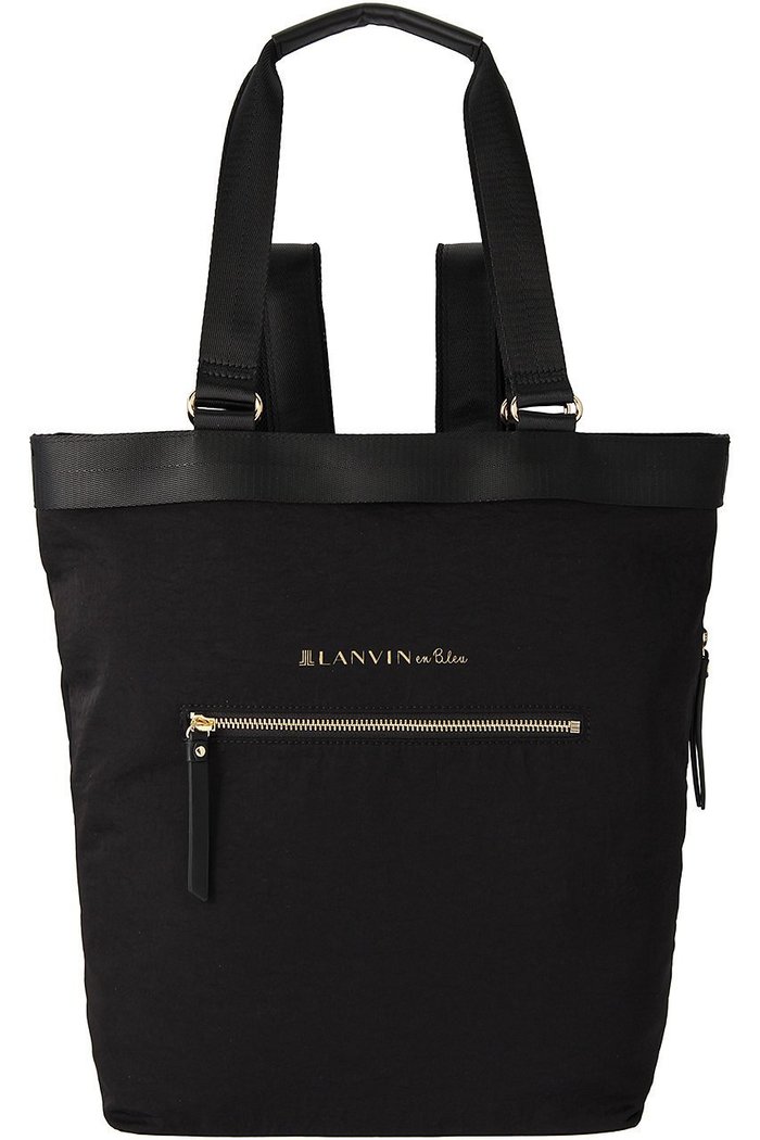 【ランバン オン ブルー/LANVIN en Bleu】のトート型リュック インテリア・キッズ・メンズ・レディースファッション・服の通販 founy(ファウニー) https://founy.com/ ファッション Fashion レディースファッション Fashion for Women バッグ Bags アクセサリー Fashion Accessories エレガント 上品 Elegant コンパクト Compact, Small Size シンプル Simple, Minimal ポケット Pocket, Pocket Detail リュック Backpack, Rucksack |ID: prp329100004891075 ipo3291000000036928195