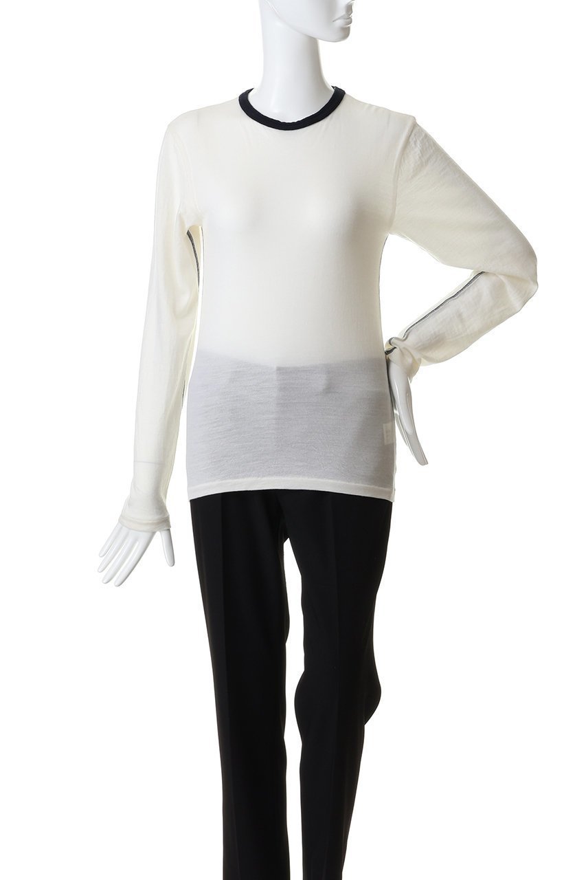 【オブラダ/Oblada】のウールロングTシャツ 人気、トレンドファッション・服の通販 founy(ファニー) 　ファッション　Fashion　レディースファッション　Fashion for Women　トップス・カットソー　Cut & Sew Tops　シャツ・ブラウス・オフィスカジュアル　Elegant Blouses & Button-Ups　ロングTシャツ・Tシャツ　Longline T-Shirts & Tees　カットソー・ベーシックTシャツ　Cut-and-Sewn Tops / Stretch Tees & Basics　なめらか　Smooth, Silky Texture　インナー　Innerwear　シンプル　Simple, Minimal　スリーブ　Sleeve, Long Sleeve / Short Sleeve　ロング　Long, Long-Length　定番　Standard, Basic Item　other-2|ID: prp329100004891077 ipo3291000000036558193