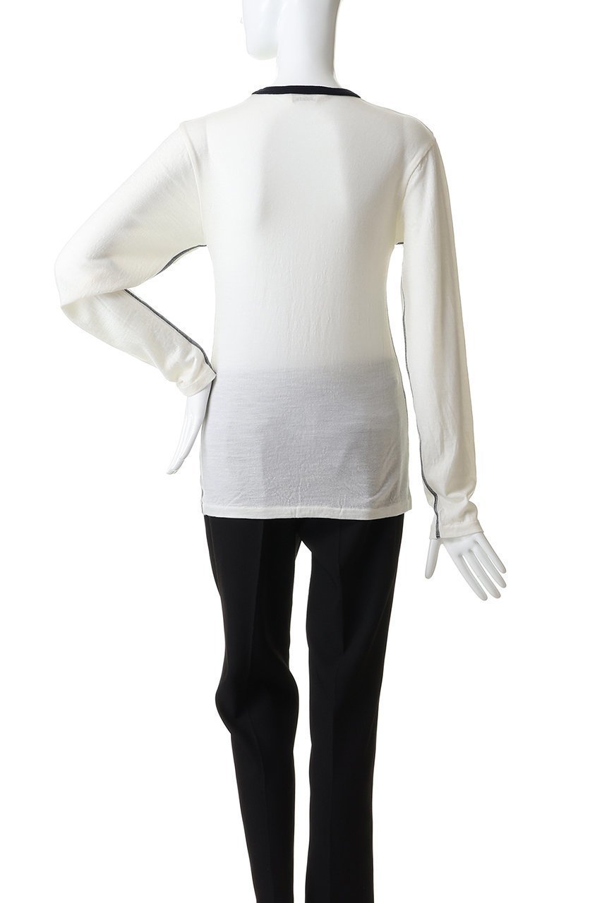 【オブラダ/Oblada】のウールロングTシャツ 人気、トレンドファッション・服の通販 founy(ファニー) 　ファッション　Fashion　レディースファッション　Fashion for Women　トップス・カットソー　Cut & Sew Tops　シャツ・ブラウス・オフィスカジュアル　Elegant Blouses & Button-Ups　ロングTシャツ・Tシャツ　Longline T-Shirts & Tees　カットソー・ベーシックTシャツ　Cut-and-Sewn Tops / Stretch Tees & Basics　なめらか　Smooth, Silky Texture　インナー　Innerwear　シンプル　Simple, Minimal　スリーブ　Sleeve, Long Sleeve / Short Sleeve　ロング　Long, Long-Length　定番　Standard, Basic Item　other-4|ID: prp329100004891077 ipo3291000000036558195