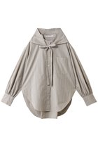 【プレインピープル/PLAIN PEOPLE】のコットンシルクビエラタイプライターチェックブラウス 人気、トレンドファッション・服の通販 founy(ファニー) ファッション Fashion レディースファッション Fashion for Women トップス・カットソー Cut & Sew Tops シャツ・ブラウス・オフィスカジュアル Elegant Blouses & Button-Ups スカート Skirts シルク Silk, 100% Silk スラックス Slacks, Dress Pants スリーブ Sleeve, Long Sleeve / Short Sleeve チェック Check, Plaid, Tartan デニム Denim, Jeans Material リボン Ribbon, Bow ロング Long, Long-Length thumbnail アイボリー|ID: prp329100004891080 ipo3291000000036558214