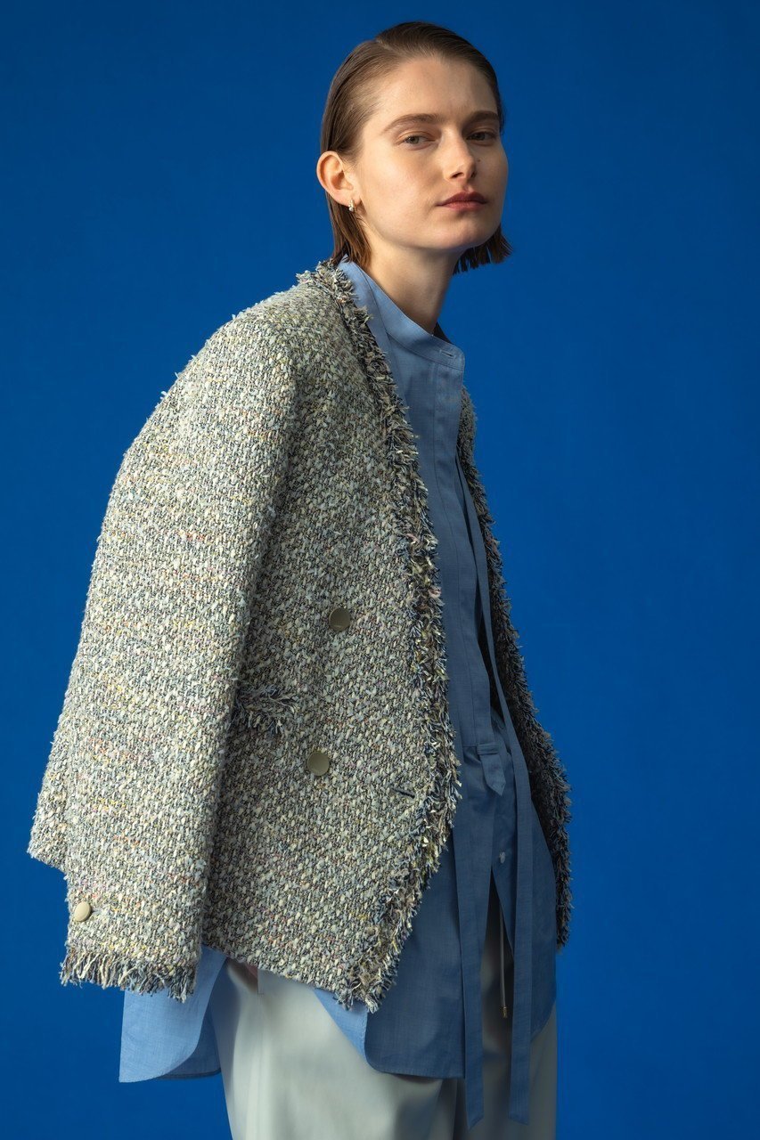 【エブール/ebure】のエッセンシャルコットン バンドカラーシャツ 人気、トレンドファッション・服の通販 founy(ファニー) 　ファッション　Fashion　レディースファッション　Fashion for Women　トップス・カットソー　Cut & Sew Tops　シャツ・ブラウス・オフィスカジュアル　Elegant Blouses & Button-Ups　スリーブ　Sleeve, Long Sleeve / Short Sleeve　トレンド　Trend, Trending Now　ロング　Long, Long-Length　エレガント 上品　Elegant　other-8|ID: prp329100004891095 ipo3291000000036558346