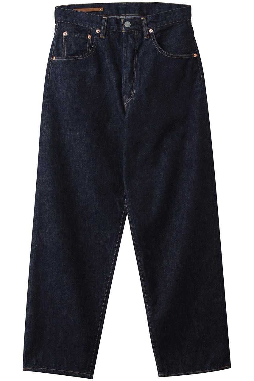 【サイ サイベーシックス/Scye SCYE BASICS】の【UNISEX】【SCYE BASICS】セルヴィッジ デニム バギー ジーンズ 大人の最旬トレンドファッション＆コーディネート founy(ファウニー) 　ファッション　Fashion　レディースファッション　Fashion for Women　パンツ　Pants & Trousers　デニムパンツ・ジーンズ・美脚デニム　Denim Jeans & Pants　ユニセックス　Unisex, Genderless　ジーンズ　Jeans, Denim Pants　デニム　Denim, Jeans Material　フォルム　Silhouette, Form　ワイド　Wide, Wide Fit　再入荷　Restock / Back in Stock　 other-1|ID: prp329100004891098 ipo3291000000036950999