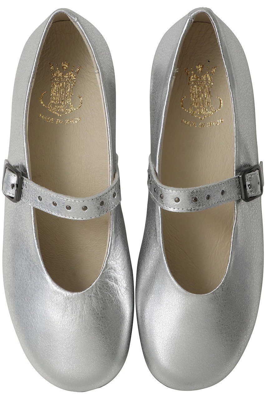 【エスメラルダ/Esmeralda】の【BONTRE】スタッズメリージェーン/50302 インテリア・キッズ・メンズ・レディースファッション・服の通販 founy(ファニー) 　ファッション　Fashion　レディースファッション　Fashion for Women　クラシカル　Classical, Vintage-Inspired　クラシック　Classic, Timeless Style　シューズ　Shoes, Footwear　シルバー　Silver, Metallic Silver　スタッズ　Studs, Metal Accents　フラット　Flat, Flat Shoes　ラップ　Wrap, Wrap Design　エレガント 上品　Elegant　ビジネス 仕事 通勤　Business / Work / Commuting　SV|ID: prp329100004891102 ipo3291000000036558396