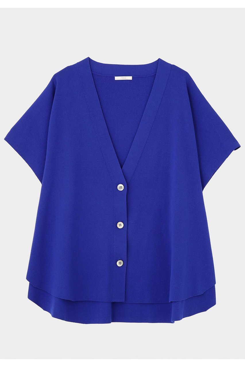 【ル フィル/LE PHIL】のオーバーサイズラウンドヘムジレ インテリア・キッズ・メンズ・レディースファッション・服の通販 founy(ファニー) 　ファッション　Fashion　レディースファッション　Fashion for Women　アウター　Coat / Outerwear Collection　レディースジャケット・軽アウター　Jackets　インナー　Innerwear　カットソー　Cut and Sewn Top　サークル　Circle, Round Design　シンプル　Simple, Minimal　ジャケット　Jacket, Outerwear　スタンダード　Standard, Basic　ストレッチ　Stretch, Stretchy Fabric　フォルム　Silhouette, Form　ベスト　Vest, Waistcoat　ブルー|ID: prp329100004891111 ipo3291000000036558479