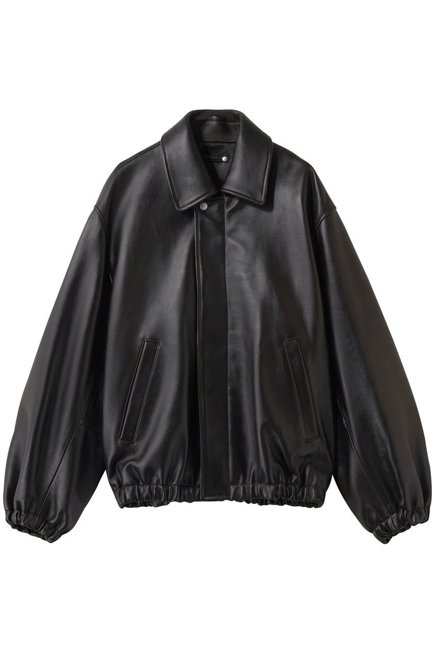 【シュタイン/ssstein】の【UNISEX】SHEEP LEATHER ZIP SHORT JACKET インテリア・キッズ・メンズ・レディースファッション・服の通販 founy(ファニー) ファッション Fashion レディースファッション Fashion for Women アウター Coat / Outerwear Collection レディースジャケット・軽アウター Jackets ユニセックス Unisex, Genderless ジャケット Jacket, Outerwear バランス Balance, Style Balance フロント Front, Front Design ダークブラウン|ID: prp329100004891112 ipo3291000000036558485