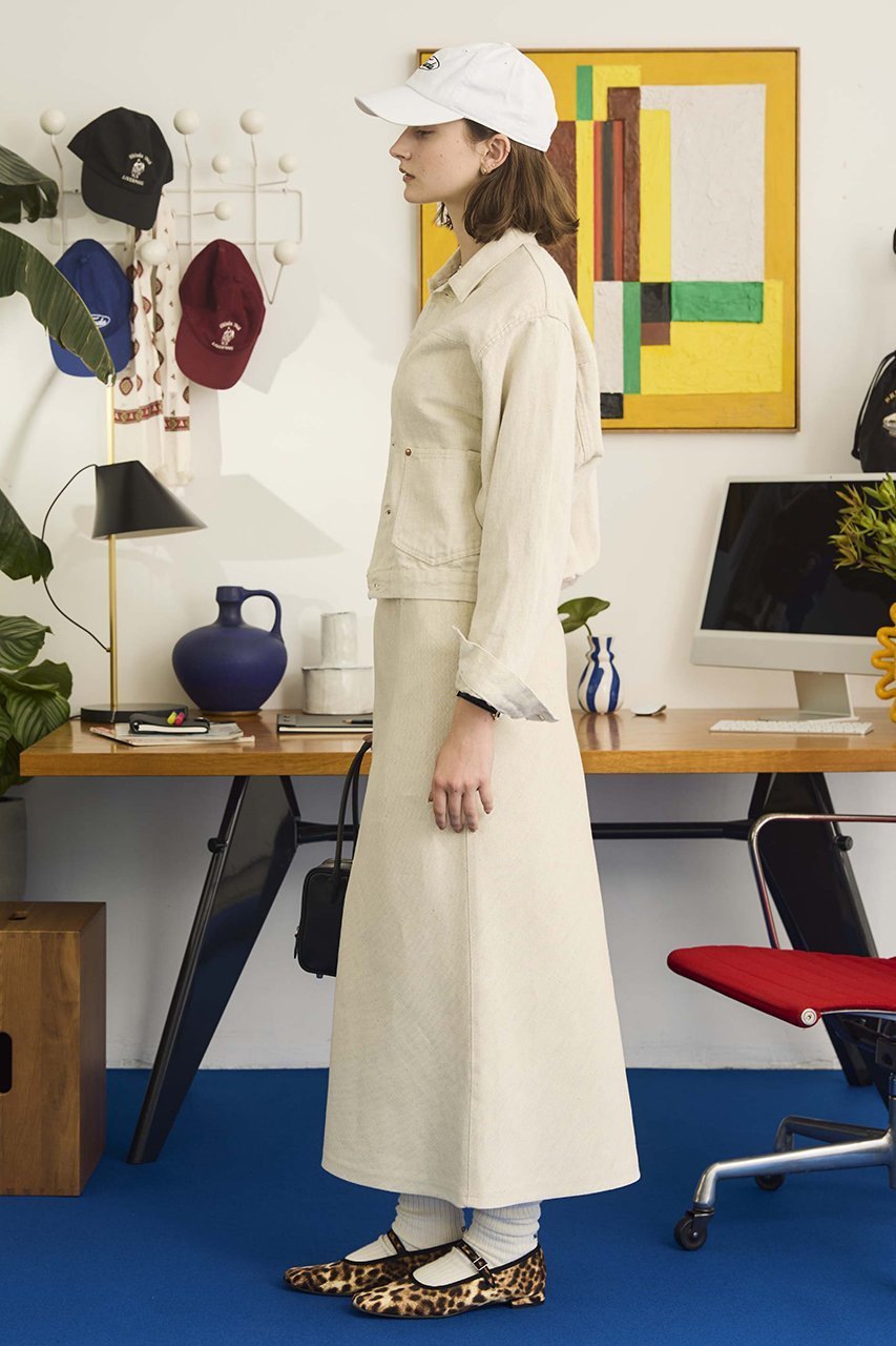 【オブラダ/Oblada】のヘンプイージースカート 人気、トレンドファッション・服の通販 founy(ファニー) 　ファッション　Fashion　レディースファッション　Fashion for Women　スカート　Skirts　ロングスカート　Long Skirts / Maxi & Midi Skirts　ジャケット　Jacket, Outerwear　スウェット / スエット　Sweatshirt, Sweatwear　ロング　Long, Long-Length　other-7|ID: prp329100004891113 ipo3291000000036558501