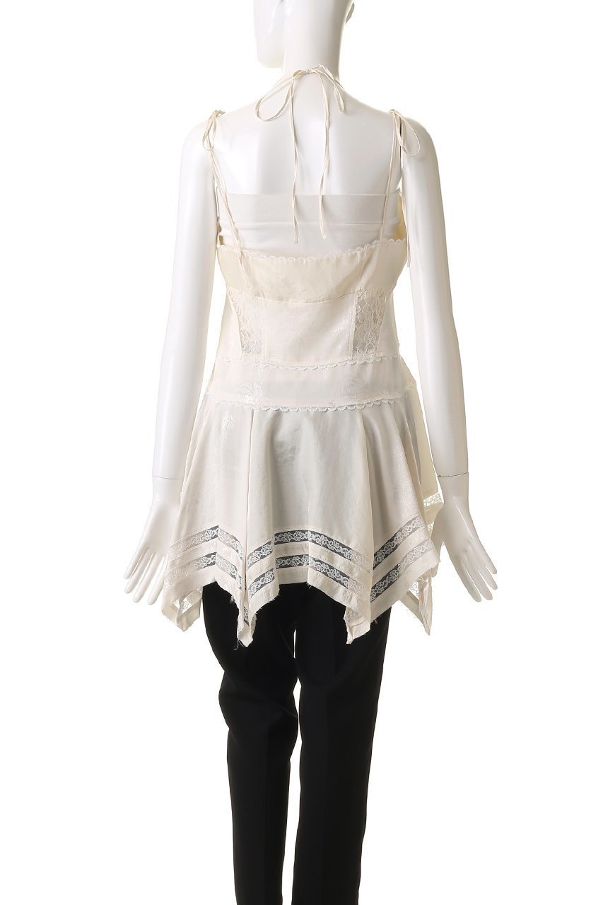 【プランク プロジェクト/PRANK PROJECT】のハンカチーフヘムミニドレス / Handkerchief Hem Mini Dress 人気、トレンドファッション・服の通販 founy(ファニー) 　ファッション　Fashion　レディースファッション　Fashion for Women　トップス・カットソー　Cut & Sew Tops　キャミソール&ノースリーブ　Camisoles & Sleeveless Tops　シャツ・ブラウス・オフィスカジュアル　Elegant Blouses & Button-Ups　ロングTシャツ・Tシャツ　Longline T-Shirts & Tees　カットソー・ベーシックTシャツ　Cut-and-Sewn Tops / Stretch Tees & Basics　ワンピース　Dresses　フォーマル・パーティードレス・結婚式用ドレス　Elegant & Casual Dresses　おすすめ　Recommended / Our Picks　とろみ　Fluid, Flowy Fabric　アンティーク　Antique-Inspired　インナー　Innerwear　キャミソール　Camisole, Spaghetti Strap Top　タンク　Tank Top, Sleeveless Top　デニム　Denim, Jeans Material　ドレス　Dress, One-Piece　リボン　Ribbon, Bow　レース　Lace, Lace Fabric　ワイド　Wide, Wide Fit　今季　This Season, Current Season　other-4|ID: prp329100004891136 ipo3291000000036558813