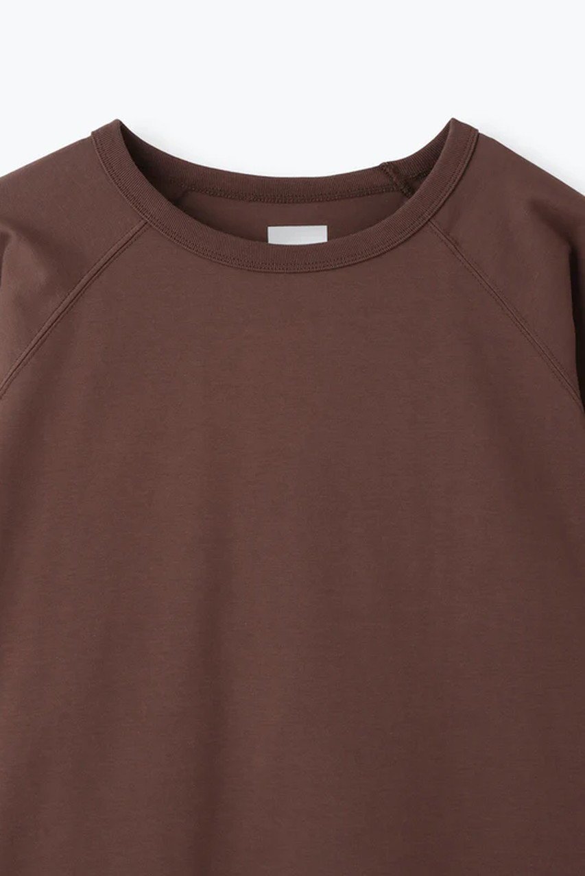 【レリル/lelill】の【日本製】BASICラグランL/S 人気、トレンドファッション・服の通販 founy(ファニー) 　ファッション　Fashion　レディースファッション　Fashion for Women　トップス・カットソー　Cut & Sew Tops　シャツ・ブラウス・オフィスカジュアル　Elegant Blouses & Button-Ups　ロングTシャツ・Tシャツ　Longline T-Shirts & Tees　カットソー・ベーシックTシャツ　Cut-and-Sewn Tops / Stretch Tees & Basics　スリーブ　Sleeve, Long Sleeve / Short Sleeve　ベーシック　Basic, Essential　ロング　Long, Long-Length　エレガント 上品　Elegant　日本製　Made In Japan　other-3|ID: prp329100004891144 ipo3291000000036558914