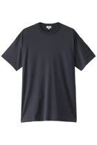 【ブラミンク/BLAMINK】の【BLMK】コットンクルーネック 刺繍 ショートスリーブTシャツ 人気、トレンドファッション・服の通販 founy(ファニー) ファッション Fashion レディースファッション Fashion for Women トップス・カットソー Cut & Sew Tops シャツ・ブラウス・オフィスカジュアル Elegant Blouses & Button-Ups ロングTシャツ・Tシャツ Longline T-Shirts & Tees カットソー・ベーシックTシャツ Cut-and-Sewn Tops / Stretch Tees & Basics おすすめ Recommended / Our Picks ショート Short, Short Length シルク Silk, 100% Silk シンプル Simple, Minimal スリーブ Sleeve, Long Sleeve / Short Sleeve 定番 Standard, Basic Item thumbnail ネイビー|ID: prp329100004891160 ipo3291000000036559076