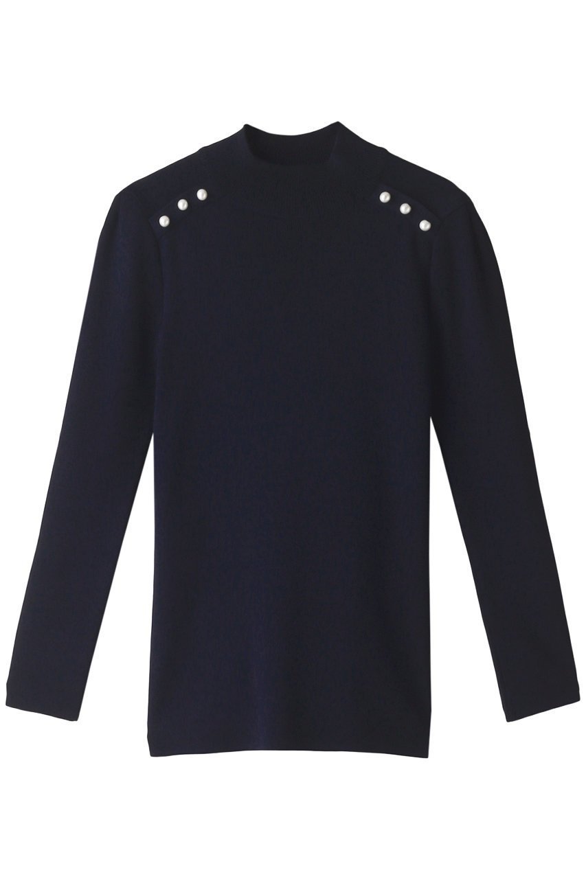 【ボーダーズ アット バルコニー/BORDERS at BALCONY】のパールトップ 人気、トレンドファッション・服の通販 founy(ファニー) 　ファッション　Fashion　レディースファッション　Fashion for Women　トップス・カットソー　Cut & Sew Tops　シャツ・ブラウス・オフィスカジュアル　Elegant Blouses & Button-Ups　ロングTシャツ・Tシャツ　Longline T-Shirts & Tees　カットソー・ベーシックTシャツ　Cut-and-Sewn Tops / Stretch Tees & Basics　シンプル　Simple, Minimal　スリーブ　Sleeve, Long Sleeve / Short Sleeve　パール　Pearl, Pearl Accent　フィット　Fit, Slim Fit　ロング　Long, Long-Length　エレガント 上品　Elegant　人気　Popular, Best Seller　定番　Standard, Basic Item　 other-1|ID: prp329100004891196 ipo3291000000036559508