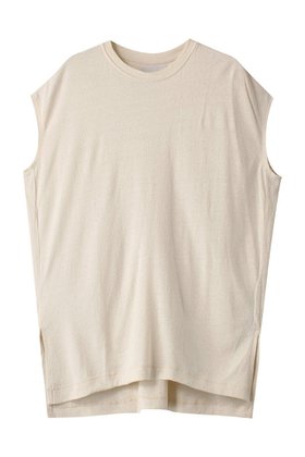 【マリリンムーン/MARILYN MOON】 【WALANCE】シルクノイルプレーンジャージースリーブレスTシャツ人気、トレンドファッション・服の通販 founy(ファニー) ファッション Fashion レディースファッション Fashion for Women トップス・カットソー Cut & Sew Tops シャツ・ブラウス・オフィスカジュアル Elegant Blouses & Button-Ups ロングTシャツ・Tシャツ Longline T-Shirts & Tees カットソー・ベーシックTシャツ Cut-and-Sewn Tops / Stretch Tees & Basics インナー Innerwear ショルダー Shoulder, Shoulder Strap ショート Short, Short Length シルク Silk, 100% Silk スリーブ Sleeve, Long Sleeve / Short Sleeve ネップ Nepp, Slub Yarn ノースリーブ Sleeveless, No-Sleeve ボックス Boxy, Box Shape |ID:prp329100004891214