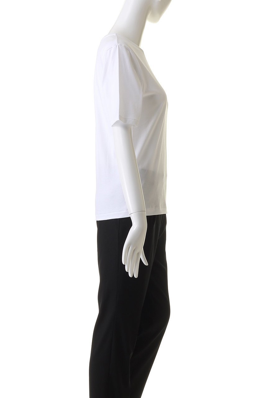 【エイトン/ATON】のSUVIN 60/2 パーフェクトショートスリーブ 人気、トレンドファッション・服の通販 founy(ファニー) 　ファッション　Fashion　レディースファッション　Fashion for Women　トップス・カットソー　Cut & Sew Tops　シャツ・ブラウス・オフィスカジュアル　Elegant Blouses & Button-Ups　ロングTシャツ・Tシャツ　Longline T-Shirts & Tees　カットソー・ベーシックTシャツ　Cut-and-Sewn Tops / Stretch Tees & Basics　インド　Indian Textile　ショート　Short, Short Length　ジャケット　Jacket, Outerwear　スリーブ　Sleeve, Long Sleeve / Short Sleeve　エレガント 上品　Elegant　other-3|ID: prp329100004891216 ipo3291000000036559876