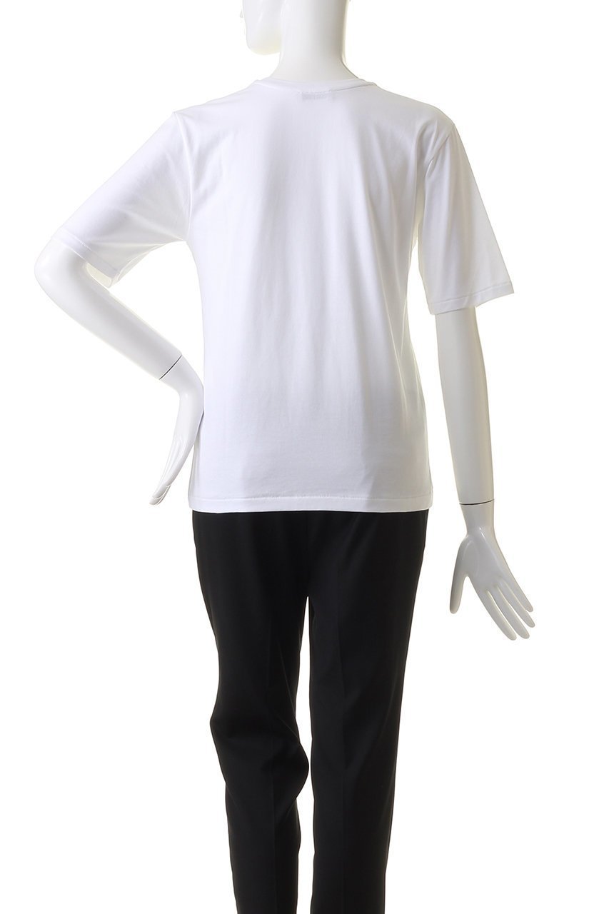 【エイトン/ATON】のSUVIN 60/2 パーフェクトショートスリーブ 人気、トレンドファッション・服の通販 founy(ファニー) 　ファッション　Fashion　レディースファッション　Fashion for Women　トップス・カットソー　Cut & Sew Tops　シャツ・ブラウス・オフィスカジュアル　Elegant Blouses & Button-Ups　ロングTシャツ・Tシャツ　Longline T-Shirts & Tees　カットソー・ベーシックTシャツ　Cut-and-Sewn Tops / Stretch Tees & Basics　インド　Indian Textile　ショート　Short, Short Length　ジャケット　Jacket, Outerwear　スリーブ　Sleeve, Long Sleeve / Short Sleeve　エレガント 上品　Elegant　other-4|ID: prp329100004891216 ipo3291000000036559877