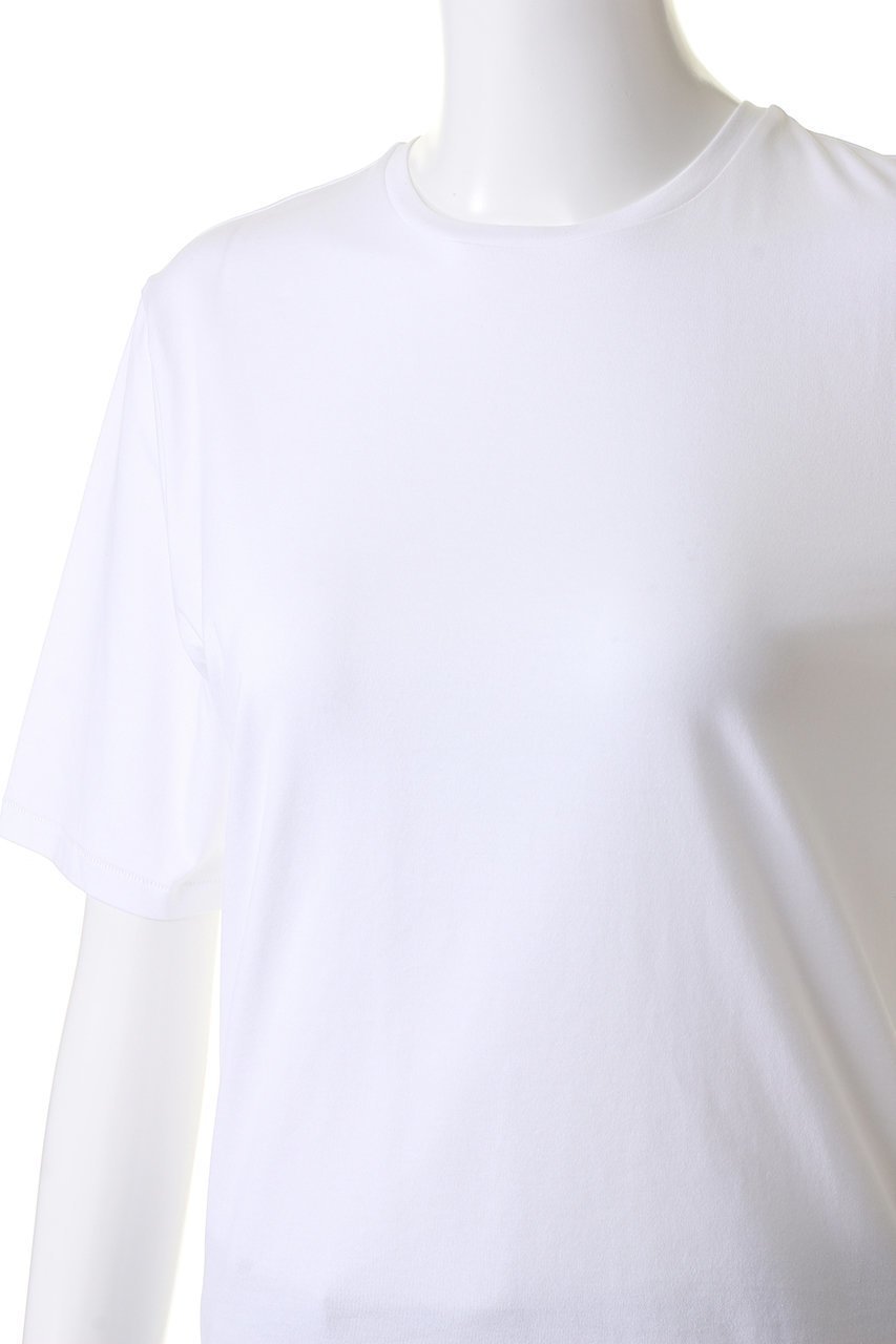 【エイトン/ATON】のSUVIN 60/2 パーフェクトショートスリーブ 人気、トレンドファッション・服の通販 founy(ファニー) 　ファッション　Fashion　レディースファッション　Fashion for Women　トップス・カットソー　Cut & Sew Tops　シャツ・ブラウス・オフィスカジュアル　Elegant Blouses & Button-Ups　ロングTシャツ・Tシャツ　Longline T-Shirts & Tees　カットソー・ベーシックTシャツ　Cut-and-Sewn Tops / Stretch Tees & Basics　インド　Indian Textile　ショート　Short, Short Length　ジャケット　Jacket, Outerwear　スリーブ　Sleeve, Long Sleeve / Short Sleeve　エレガント 上品　Elegant　other-5|ID: prp329100004891216 ipo3291000000036559878