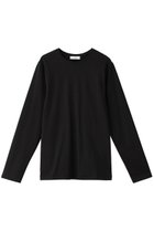 【エイトン/ATON】のSUVIN 60/2 パーフェクトロングスリーブTシャツ 人気、トレンドファッション・服の通販 founy(ファニー) ファッション Fashion レディースファッション Fashion for Women トップス・カットソー Cut & Sew Tops シャツ・ブラウス・オフィスカジュアル Elegant Blouses & Button-Ups ロングTシャツ・Tシャツ Longline T-Shirts & Tees カットソー・ベーシックTシャツ Cut-and-Sewn Tops / Stretch Tees & Basics なめらか Smooth, Silky Texture スクエア Square, Square Shape スリーブ Sleeve, Long Sleeve / Short Sleeve ロング Long, Long-Length 定番 Standard, Basic Item thumbnail ブラック|ID: prp329100004891234 ipo3291000000036560154
