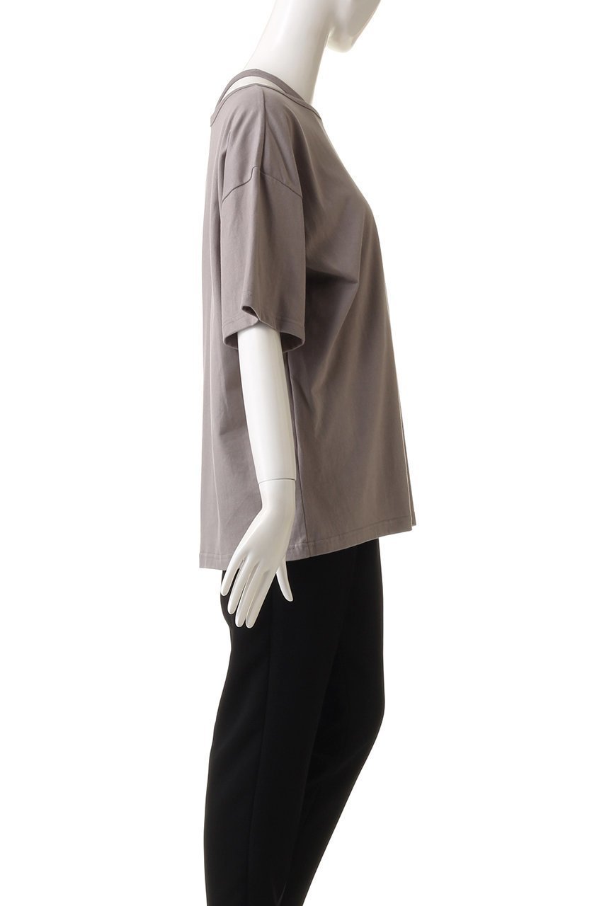 【クラネ/CLANE】のHALTER LAYERED TOPS Tシャツ/カットソー 人気、トレンドファッション・服の通販 founy(ファニー) 　ファッション　Fashion　レディースファッション　Fashion for Women　トップス・カットソー　Cut & Sew Tops　シャツ・ブラウス・オフィスカジュアル　Elegant Blouses & Button-Ups　ロングTシャツ・Tシャツ　Longline T-Shirts & Tees　カットソー・ベーシックTシャツ　Cut-and-Sewn Tops / Stretch Tees & Basics　カットソー　Cut and Sewn Top　ショート　Short, Short Length　スリーブ　Sleeve, Long Sleeve / Short Sleeve　ボトム　Bottoms, Lower Wear　other-3|ID: prp329100004891237 ipo3291000000036560223