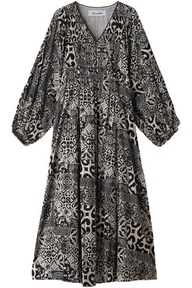 【エリオポール/heliopole】の【SARA MALLIKA】TILE PTN LS ドレス 人気、トレンドファッション・服の通販 founy(ファニー) ファッション Fashion レディースファッション Fashion for Women ワンピース Dresses フォーマル・パーティードレス・結婚式用ドレス Elegant & Casual Dresses チュニック Tunic Tops & Dresses ギャザー Gathered, Ruffled チュニック Tunic, Long Top ドレス Dress, One-Piece リゾート Resort, Vacation Style ロング Long, Long-Length |ID:prp329100004891320