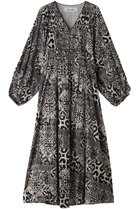 【エリオポール/heliopole】の【SARA MALLIKA】TILE PTN LS ドレス 人気、トレンドファッション・服の通販 founy(ファニー) ファッション Fashion レディースファッション Fashion for Women ワンピース Dresses フォーマル・パーティードレス・結婚式用ドレス Elegant & Casual Dresses チュニック Tunic Tops & Dresses ギャザー Gathered, Ruffled チュニック Tunic, Long Top ドレス Dress, One-Piece リゾート Resort, Vacation Style ロング Long, Long-Length thumbnail ブラック|ID: prp329100004891320 ipo3291000000036561329