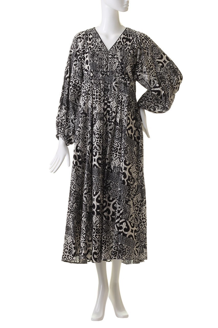 【エリオポール/heliopole】の【SARA MALLIKA】TILE PTN LS ドレス 人気、トレンドファッション・服の通販 founy(ファニー) ファッション Fashion レディースファッション Fashion for Women ワンピース Dresses フォーマル・パーティードレス・結婚式用ドレス Elegant & Casual Dresses チュニック Tunic Tops & Dresses ギャザー Gathered, Ruffled チュニック Tunic, Long Top ドレス Dress, One-Piece リゾート Resort, Vacation Style ロング Long, Long-Length other-2|ID: prp329100004891320 ipo3291000000036561330