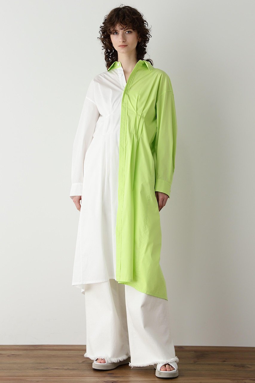 【ヒューエルミュージアム/hueLe Museum】の【STUMBLY】 Front Tuck Shirt Dress 人気、トレンドファッション・服の通販 founy(ファニー) 　ファッション　Fashion　レディースファッション　Fashion for Women　ワンピース　Dresses　フォーマル・パーティードレス・結婚式用ドレス　Elegant & Casual Dresses　チュニック　Tunic Tops & Dresses　チュニック　Tunic, Long Top　ドレス　Dress, One-Piece　ベーシック　Basic, Essential　ヨーク　Yoke, Yoke Design　ロング　Long, Long-Length　other-3|ID: prp329100004891335 ipo3291000000036561557