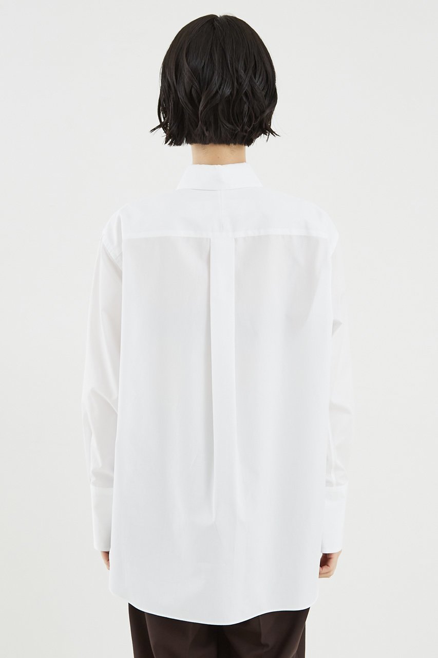 【ザ ストア バイ シー/THE STORE by C】のベーシックシャツ 人気、トレンドファッション・服の通販 founy(ファニー) 　ファッション　Fashion　レディースファッション　Fashion for Women　トップス・カットソー　Cut & Sew Tops　シャツ・ブラウス・オフィスカジュアル　Elegant Blouses & Button-Ups　エレガント 上品　Elegant　カフス　Cuff Design　シンプル　Simple, Minimal　スリーブ　Sleeve, Long Sleeve / Short Sleeve　バランス　Balance, Style Balance　ベーシック　Basic, Essential　マニッシュ　Mannish, Boyish　ロング　Long, Long-Length　other-7|ID: prp329100004891358 ipo3291000000036561789
