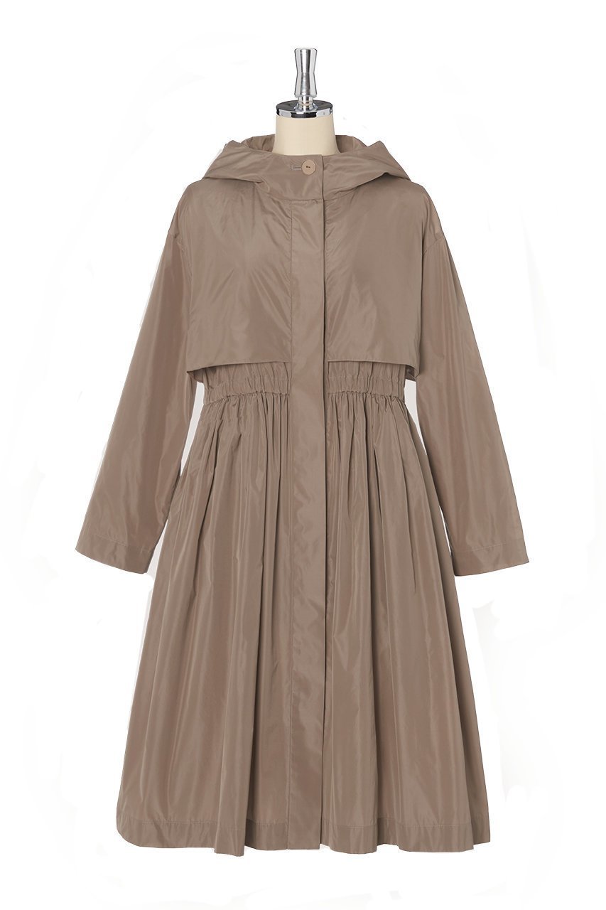 【デイジーリン/DAISY LIN】のDAISY CANDY COAT インテリア・キッズ・メンズ・レディースファッション・服の通販 founy(ファウニー) 　ファッション　Fashion　レディースファッション　Fashion for Women　アウター　Coat / Outerwear Collection　コート・ロングコート・ピーコート　Long Coats, Peacoats & More　エアリー　Airy Texture　ギャザー　Gathered, Ruffled　ピーチ　Peach, Soft Touch　フラップ　Flap, Flap Pocket　ロング　Long, Long-Length　春　Spring　防寒　Cold Protection, Winter-Ready　デイジーモカ|ID: prp329100004891379 ipo3291000000036562043