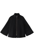 【アルアバイル/allureville】の【Loulou Willoughby】シャルムビーバーケープ風コート ブラック|ID: prp329100004891392 ipo3291000000036562185