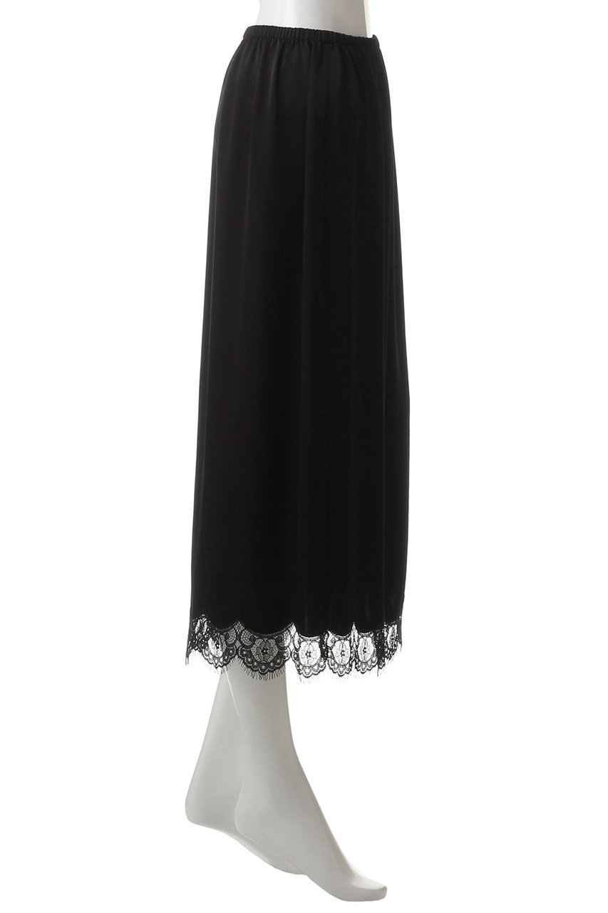 【ジェイドット/j.】のトリアセサテン裾レーススカート 人気、トレンドファッション・服の通販 founy(ファニー) 　ファッション　Fashion　レディースファッション　Fashion for Women　スカート　Skirts　ロングスカート　Long Skirts / Maxi & Midi Skirts　エレガント 上品　Elegant　スリット　Slit, Slit Detail　フェミニン　Feminine, Girly　ラグジュアリー　Luxury, Elegant　レース　Lace, Lace Fabric　ロング　Long, Long-Length　other-3|ID: prp329100004891480 ipo3291000000036563125