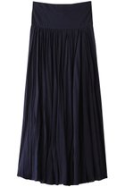 【スリー ドッツ/three dots】のjersey colette long skirt/ロングスカート 大人の最旬トレンドファッション＆コーディネート founy(ファウニー) ファッション Fashion レディースファッション Fashion for Women スカート Skirts ロングスカート Long Skirts / Maxi & Midi Skirts ギャザー Gathered, Ruffled シンプル Simple, Minimal フレア Flare, Flared ロング Long, Long-Length thumbnail ダークネイビー|ID: prp329100004891531 ipo3291000000036563651