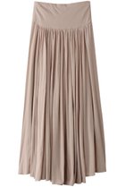 【スリー ドッツ/three dots】のjersey colette long skirt/ロングスカート 大人の最旬トレンドファッション＆コーディネート founy(ファウニー) ファッション Fashion レディースファッション Fashion for Women スカート Skirts ロングスカート Long Skirts / Maxi & Midi Skirts ギャザー Gathered, Ruffled シンプル Simple, Minimal フレア Flare, Flared ロング Long, Long-Length thumbnail グレイッシュピンク|ID: prp329100004891531 ipo3291000000036563653