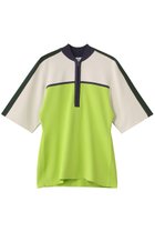 【エンフォルド/ENFOLD】のZIP BICOLOR PULLOVER/プルオーバー グリーン|ID: prp329100004891548 ipo3291000000036563787