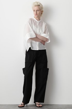 【ヒューエルミュージアム/hueLe Museum】 【STUMBLY】New Baker Cargo Pants人気、トレンドファッション・服の通販 founy(ファニー) ファッション Fashion レディースファッション Fashion for Women パンツ Pants & Trousers カーゴパンツ Cargo Pants, Utility Pants シルク Silk, 100% Silk |ID:prp329100004891550