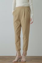 【ヒューエルミュージアム/hueLe Museum】の【STUMBLY】Narrow Jogger Pants 人気、トレンドファッション・服の通販 founy(ファニー) ファッション Fashion レディースファッション Fashion for Women パンツ Pants & Trousers スポーティ Sporty, Casual Athletic スマート Smart, Elegant スリット Slit, Slit Detail センター Center, Center Line フロント Front, Front Design thumbnail ベージュ|ID: prp329100004891553 ipo3291000000036563812