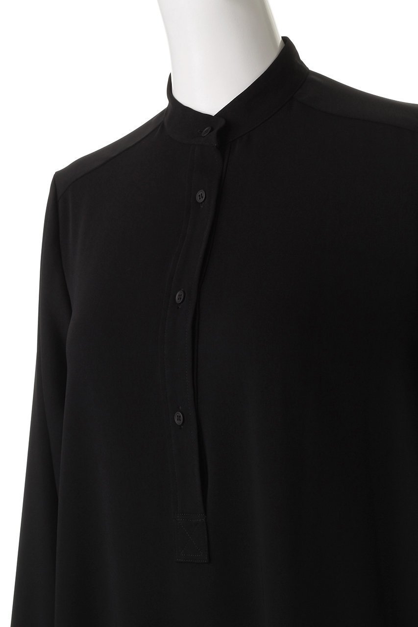 【グラフペーパー/Graphpaper】のSatin Band Collar Dress/ドレス 人気、トレンドファッション・服の通販 founy(ファニー) 　ファッション　Fashion　レディースファッション　Fashion for Women　ワンピース　Dresses　フォーマル・パーティードレス・結婚式用ドレス　Elegant & Casual Dresses　チュニック　Tunic Tops & Dresses　コンパクト　Compact, Small Size　サテン　Satin, Glossy Fabric　チュニック　Tunic, Long Top　ドレス　Dress, One-Piece　モダン　Modern, Contemporary　ロング　Long, Long-Length　other-5|ID: prp329100004891570 ipo3291000000036563968