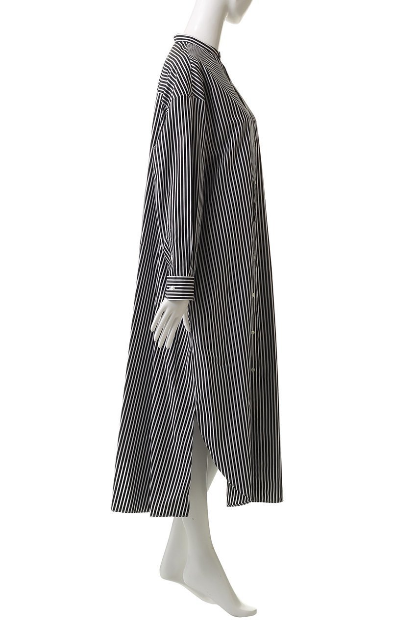 【グラフペーパー/Graphpaper】のHigh Count Broad Oversized Band Collar Shirt Dress/シャツドレス 人気、トレンドファッション・服の通販 founy(ファニー) 　ファッション　Fashion　レディースファッション　Fashion for Women　ワンピース　Dresses　フォーマル・パーティードレス・結婚式用ドレス　Elegant & Casual Dresses　チュニック　Tunic Tops & Dresses　チュニック　Tunic, Long Top　ドレス　Dress, One-Piece　プリーツ　Pleats, Pleated　ロング　Long, Long-Length　other-3|ID: prp329100004891571 ipo3291000000036563972