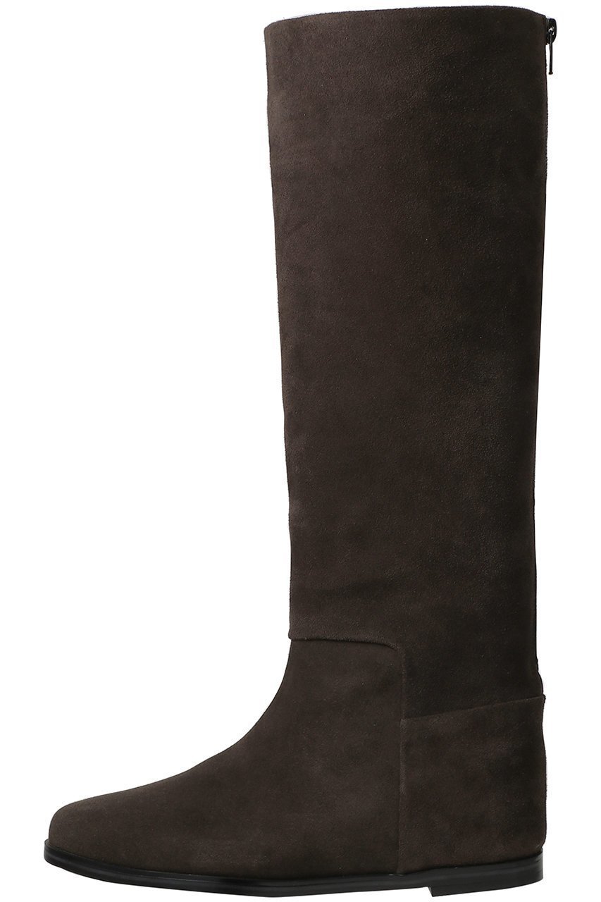 【アルアバイル/allureville】のバックジップロングブーツ A 人気、トレンドファッション・服の通販 founy(ファニー) 　ファッション　Fashion　レディースファッション　Fashion for Women　バッグ　Bags　おすすめ　Recommended / Our Picks　ストレート　Straight, Straight Cut　フラット　Flat, Flat Shoes　ロング　Long, Long-Length　 other-1|ID: prp329100004891673 ipo3291000000036564579