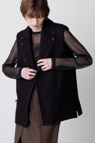 【ヒューエルミュージアム/hueLe Museum】の【hLM】ループヘリンボーンツイードジレ 人気、トレンドファッション・服の通販 founy(ファニー) ファッション Fashion レディースファッション Fashion for Women アウター Coat / Outerwear Collection レディースジャケット・軽アウター Jackets おすすめ Recommended / Our Picks エレガント 上品 Elegant クラシック Classic, Timeless Style ジャケット Jacket, Outerwear ツイード Twill, Twill Weave デニム Denim, Jeans Material thumbnail ブラウン|ID: prp329100004891682 ipo3291000000036564626