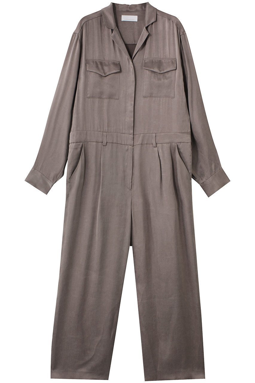 【ガリャルダガランテ/GALLARDAGALANTE】のオープンカラージャンプスーツ 人気、トレンドファッション・服の通販 founy(ファニー) 　ファッション　Fashion　レディースファッション　Fashion for Women　パンツ　Pants & Trousers　おすすめ　Recommended / Our Picks　カットソー　Cut and Sewn Top　スーツ　Suit, Formalwear　 other-1|ID: prp329100004891731 ipo3291000000036564809