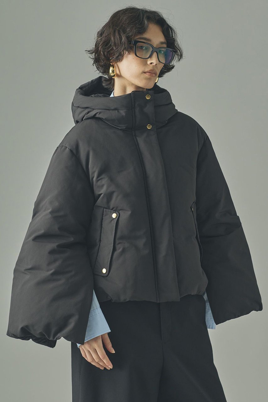 【カレンソロジー/Curensology】の2WAYフードダウンジャケット インテリア・キッズ・メンズ・レディースファッション・服の通販 founy(ファウニー) ファッション Fashion レディースファッション Fashion for Women アウター Coat / Outerwear Collection レディースジャケット・軽アウター Jackets ショート Short, Short Length ジャケット Jacket, Outerwear スリーブ Sleeve, Long Sleeve / Short Sleeve ダウン Down, Puffer バランス Balance, Style Balance ポンチョ Poncho, Cape Style ブラック|ID: prp329100004891769 ipo3291000000036865254